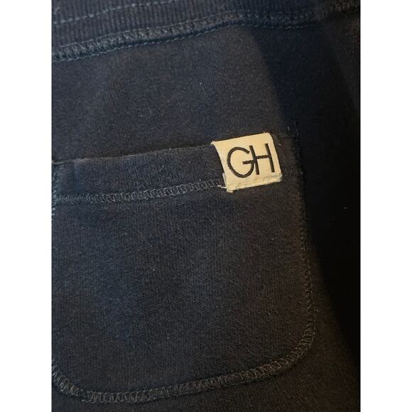 Gilly Hicks Sydney Womens Medium Pants Joggers Navy Blue Sweatpants Drawstring - Picture 7 of 13